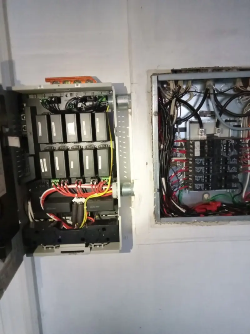 Electrical panel upgrade completed for Indoor Lighting Installation in Sherwood